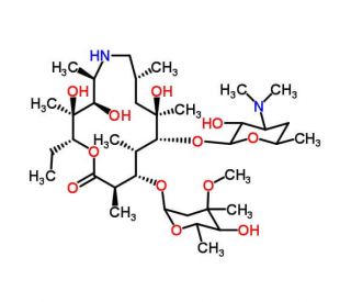 9-Deoxo-9a-aza-9a-homo Erythromycin A Desmethyl Azithromycin (CAS 76801-85-9) - chemical structure image