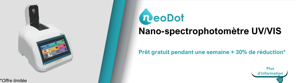 Essai gratuit du spectrophotomètre NeoDot !